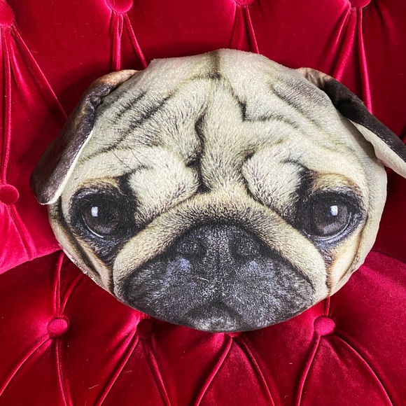 Target Other - Adorable pug pillow